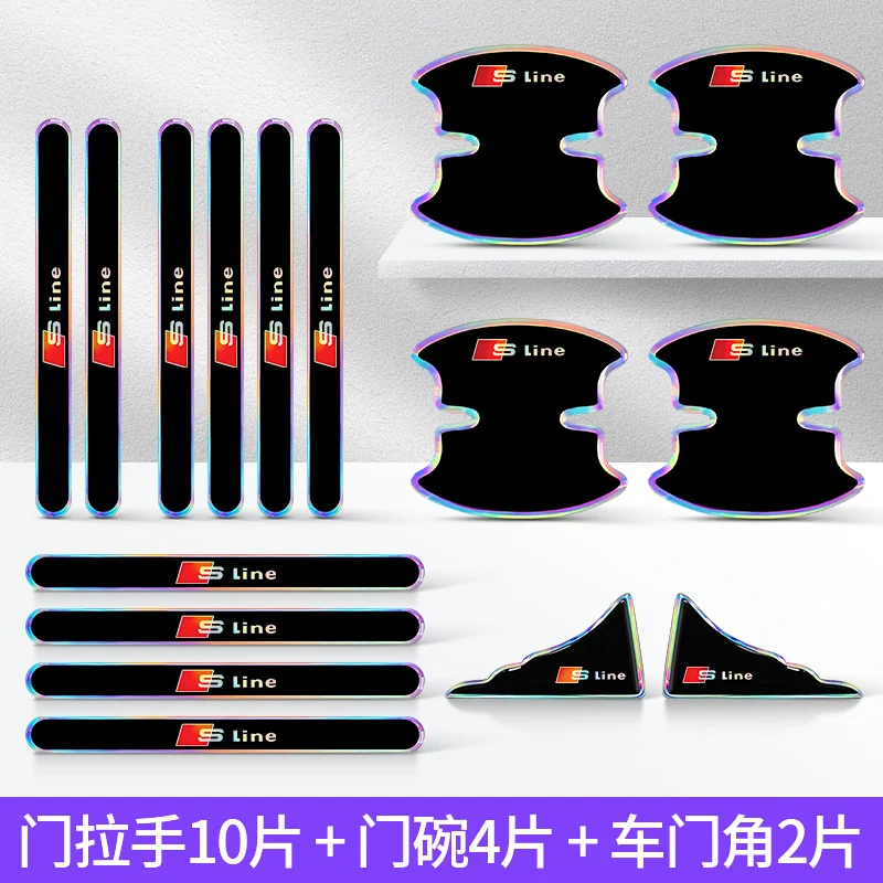 Car Door Handle Bowl Scratch Protective Sticker Anti-collision Strips For Audi Sline TT RS A4 B7 A1 A7 A8 Decorative Accessories
Car Door Handle Bowl Scratch Protective Sticker Anti-collision Strips For Audi Sline TT RS A4 B7 A1 A7 A8 Decorative Accessories
