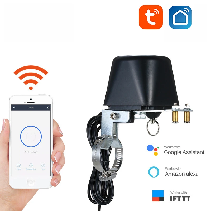 Tuya Zigbee Smart Valve Controller For Water Gas Pipeline Auto Shut ON Off Smart Home Compatible With Alexa Google Assistan
Tuya Zigbee Smart Valve Controller For Water Gas Pipeline Auto Shut ON Off Smart Home Compatible With Alexa Google Assistan