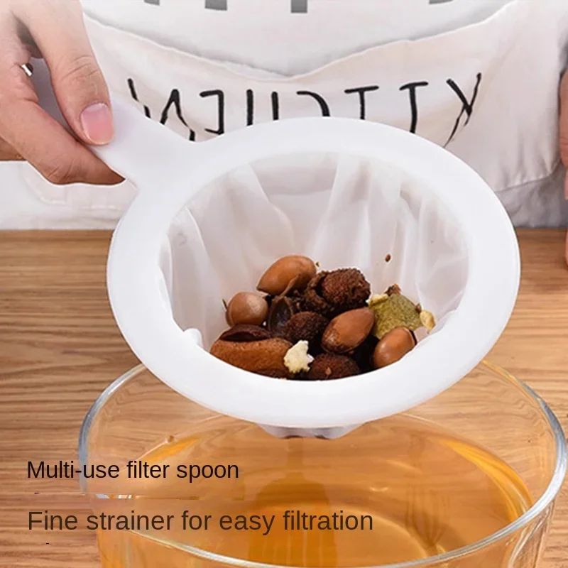 Soybean milk filter for household use, ultra-fine juice leakage, separation filter, slag separation kitchen colander, strainer
Soybean milk filter for household use, ultra-fine juice leakage, separation filter, slag separation kitchen colander, strainer