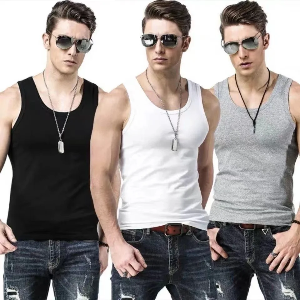 2025 3/1 Pack Men To Multi-size Solid Color Tight Vests For Teenagers Comfortable Cotton Sleeveless T-shirts Sports Running Tops
2025 3/1 Pack Men To Multi-size Solid Color Tight Vests For Teenagers Comfortable Cotton Sleeveless T-shirts Sports Running Tops