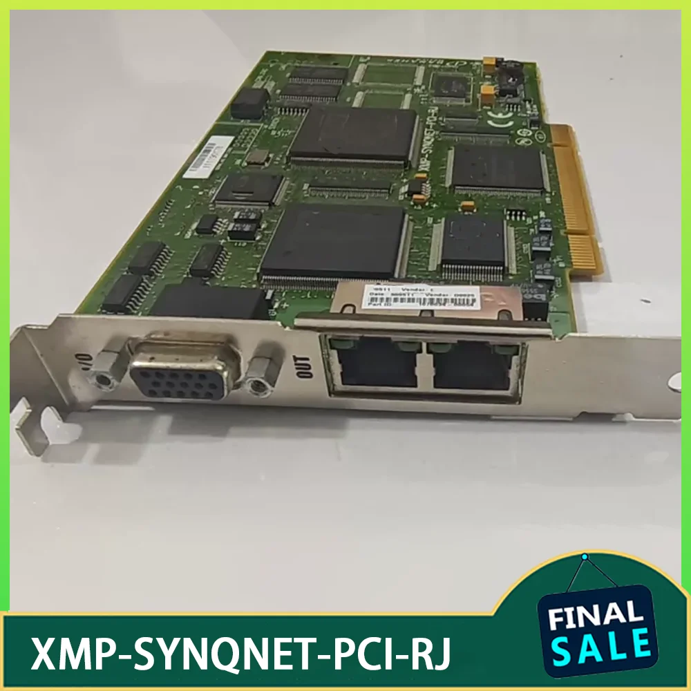 The Motion Control Card XMP-SYNQNET-PCI-RJ REV.P3
The Motion Control Card XMP-SYNQNET-PCI-RJ REV.P3