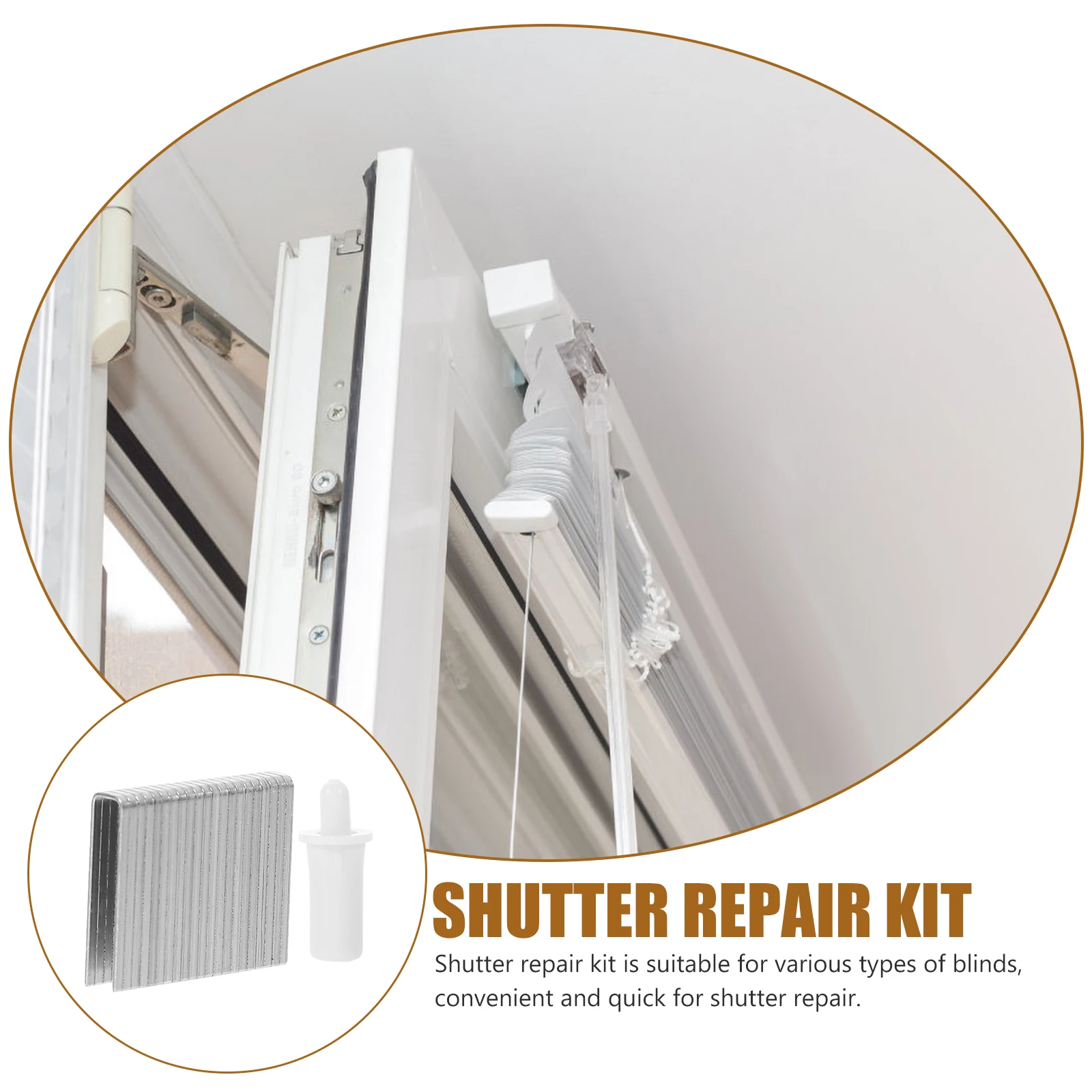40pcs Wooden Blinds Repair Latch Stainless Steel Shutter Pins Kit Furniture Tool Louver Maintenance Hardware Replacement Parts
40pcs Wooden Blinds Repair Latch Stainless Steel Shutter Pins Kit Furniture Tool Louver Maintenance Hardware Replacement Parts