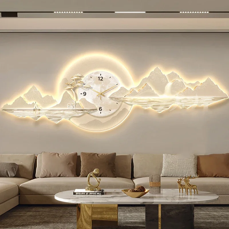 Aesthetic Simple Wall Clocks Luxury Vintage Korean Interior Modern Wall Watch Ornaments Compact Luminous Metal Saati Decoration
Aesthetic Simple Wall Clocks Luxury Vintage Korean Interior Modern Wall Watch Ornaments Compact Luminous Metal Saati Decoration