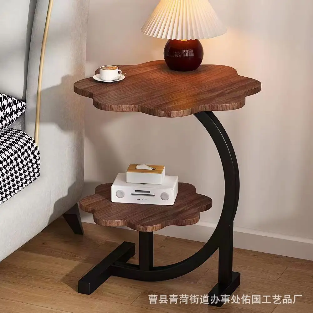 Sofa side cabinet creative living room household double-layer tea table shelf bedside bedside mini balcony small coffee table
Sofa side cabinet creative living room household double-layer tea table shelf bedside bedside mini balcony small coffee table