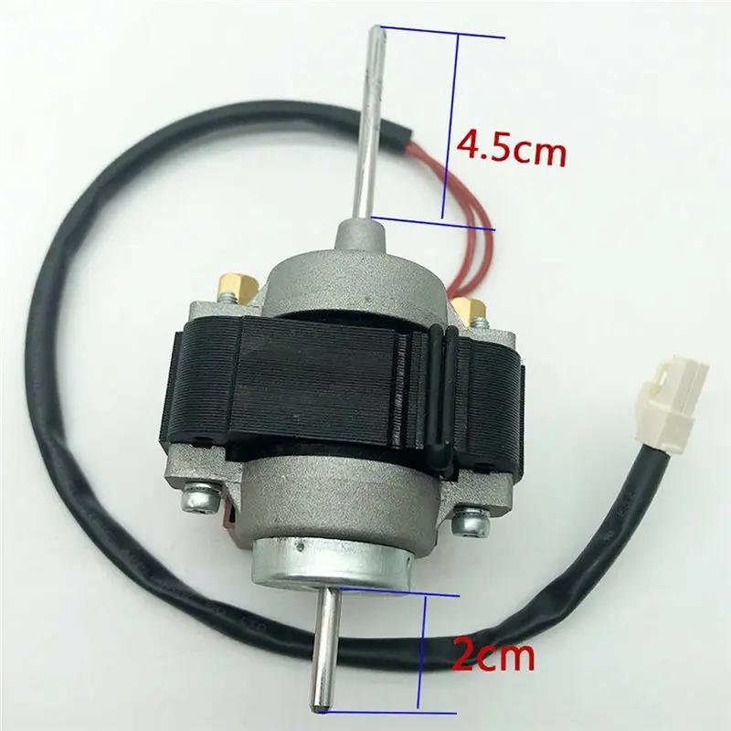 CKFAM-ZYD-2J Series Refrigeration Fan Input 22W Output 5.5W 1550RPM 220V Freezer Fan Shaded-Pole Induction Motor Replacement
CKFAM-ZYD-2J Series Refrigeration Fan Input 22W Output 5.5W 1550RPM 220V Freezer Fan Shaded-Pole Induction Motor Replacement