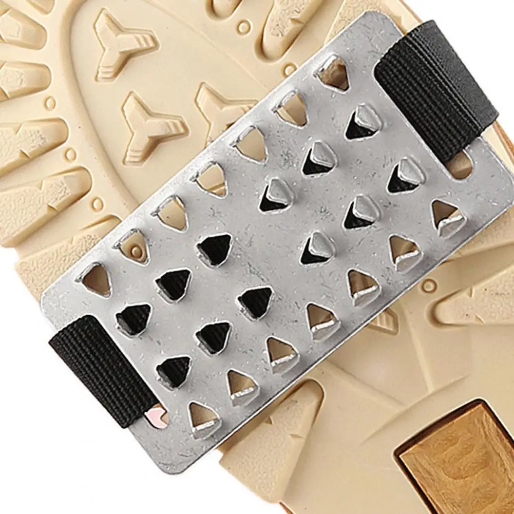 26-Tooth Boot Ice Claws Crampons Non-Slip Spike Metal Stainless Steel Shoe Cover for Climbing Snow Ice Gripper
26-Tooth Boot Ice Claws Crampons Non-Slip Spike Metal Stainless Steel Shoe Cover for Climbing Snow Ice Gripper