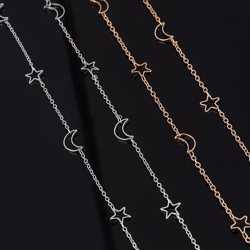 5 Yards Copper Hollow Out Moon Star Charms Copper Chain Star Chains for Jewelry Making DIY Necklace Bracelet Wholesale Supplies
5 Yards Copper Hollow Out Moon Star Charms Copper Chain Star Chains for Jewelry Making DIY Necklace Bracelet Wholesale Supplies