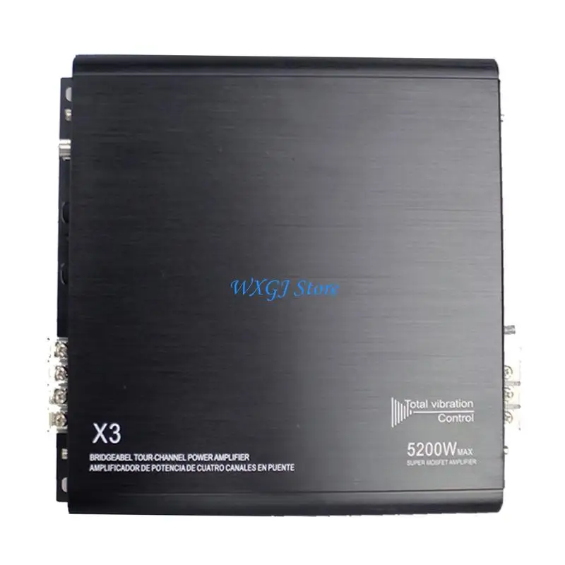 37JE Universal Car Stereo Power Amplifier 2 Channel 5200W Output With Plugs and Play Connectivity Solution
37JE Universal Car Stereo Power Amplifier 2 Channel 5200W Output With Plugs and Play Connectivity Solution