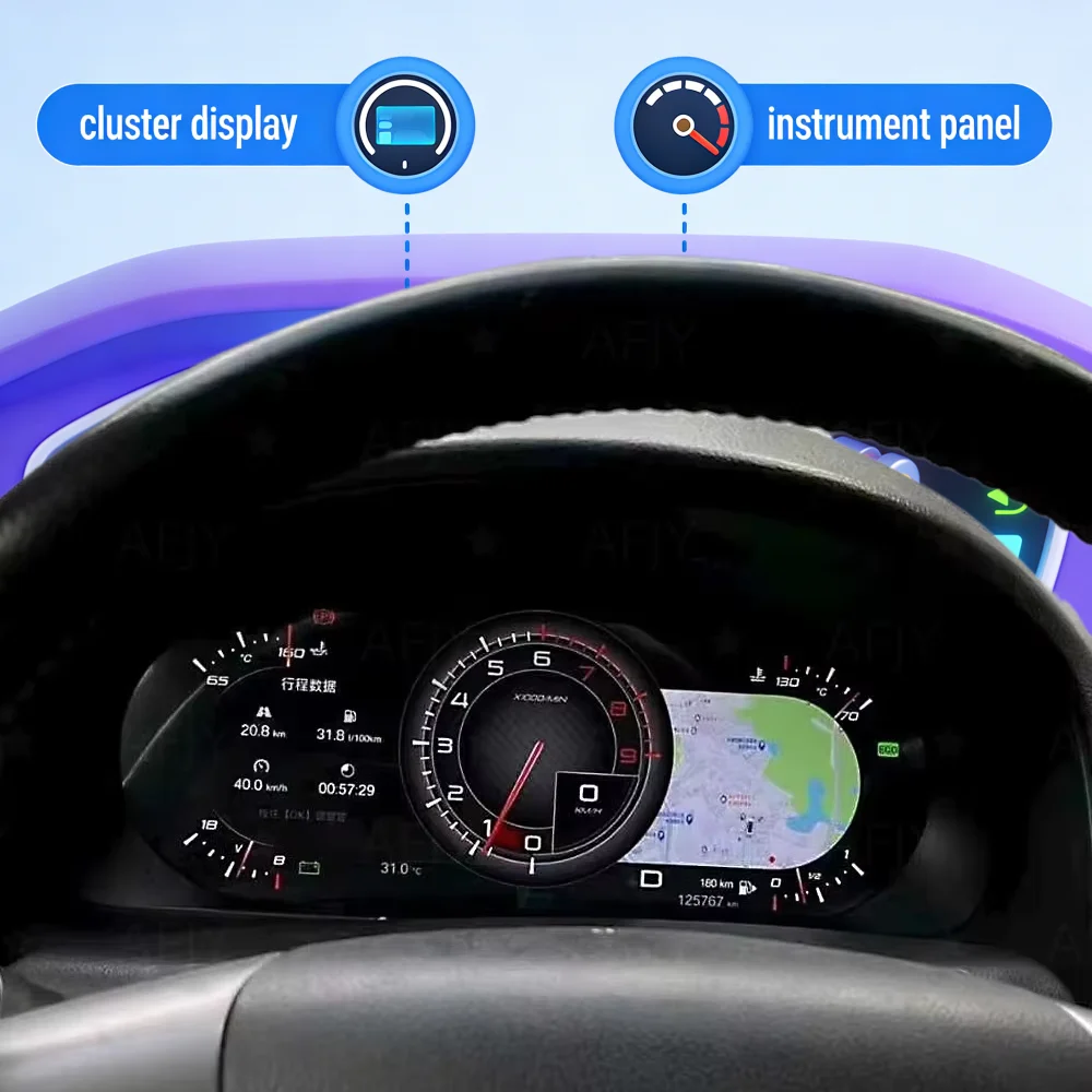 12.3 Inch Multi UI Virtual Cockpit For Chevrolet Captiva 2007 2008 -2017 HD LCD Digital Instrument Cluster Car Dashboard Upgrade
12.3 Inch Multi UI Virtual Cockpit For Chevrolet Captiva 2007 2008 -2017 HD LCD Digital Instrument Cluster Car Dashboard Upgrade
