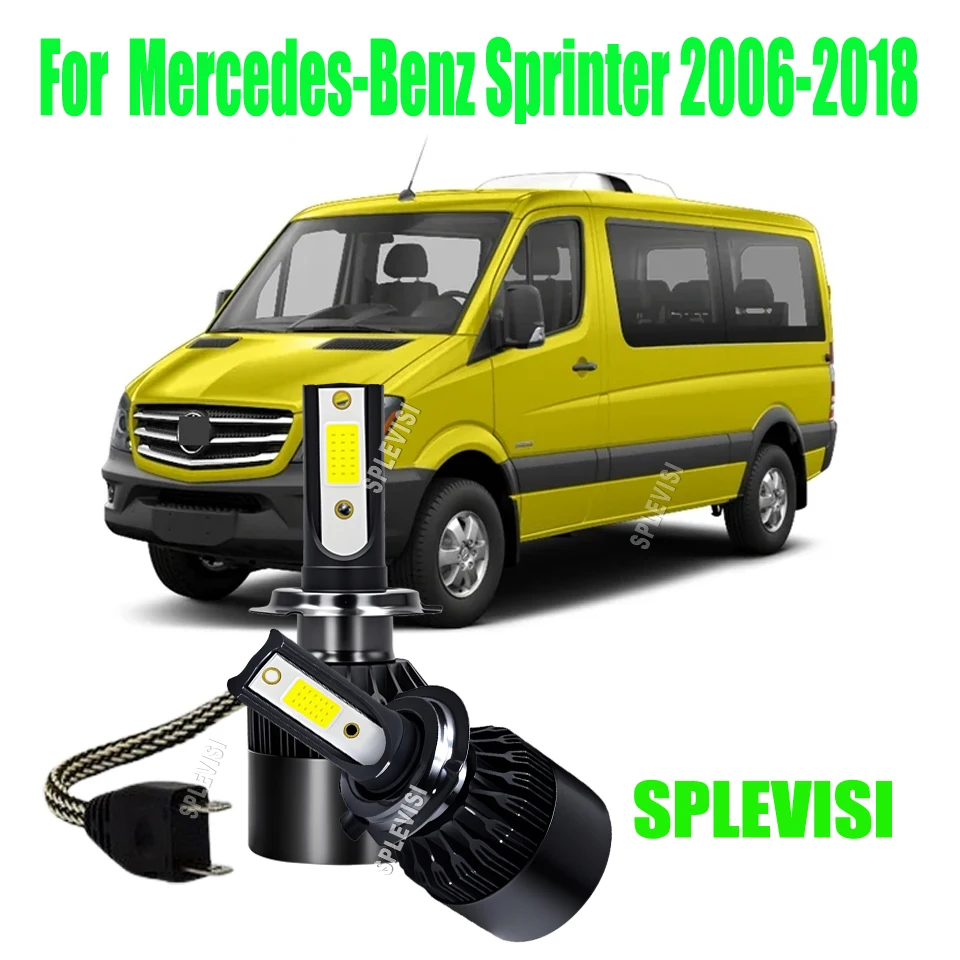 Get the Superior Brightness 4x H7 499 LED White Headlight Lights For Mercedes-Benz Sprinter 2006-2013 2014 2015 2016 2017 2018
Get the Superior Brightness 4x H7 499 LED White Headlight Lights For Mercedes-Benz Sprinter 2006-2013 2014 2015 2016 2017 2018