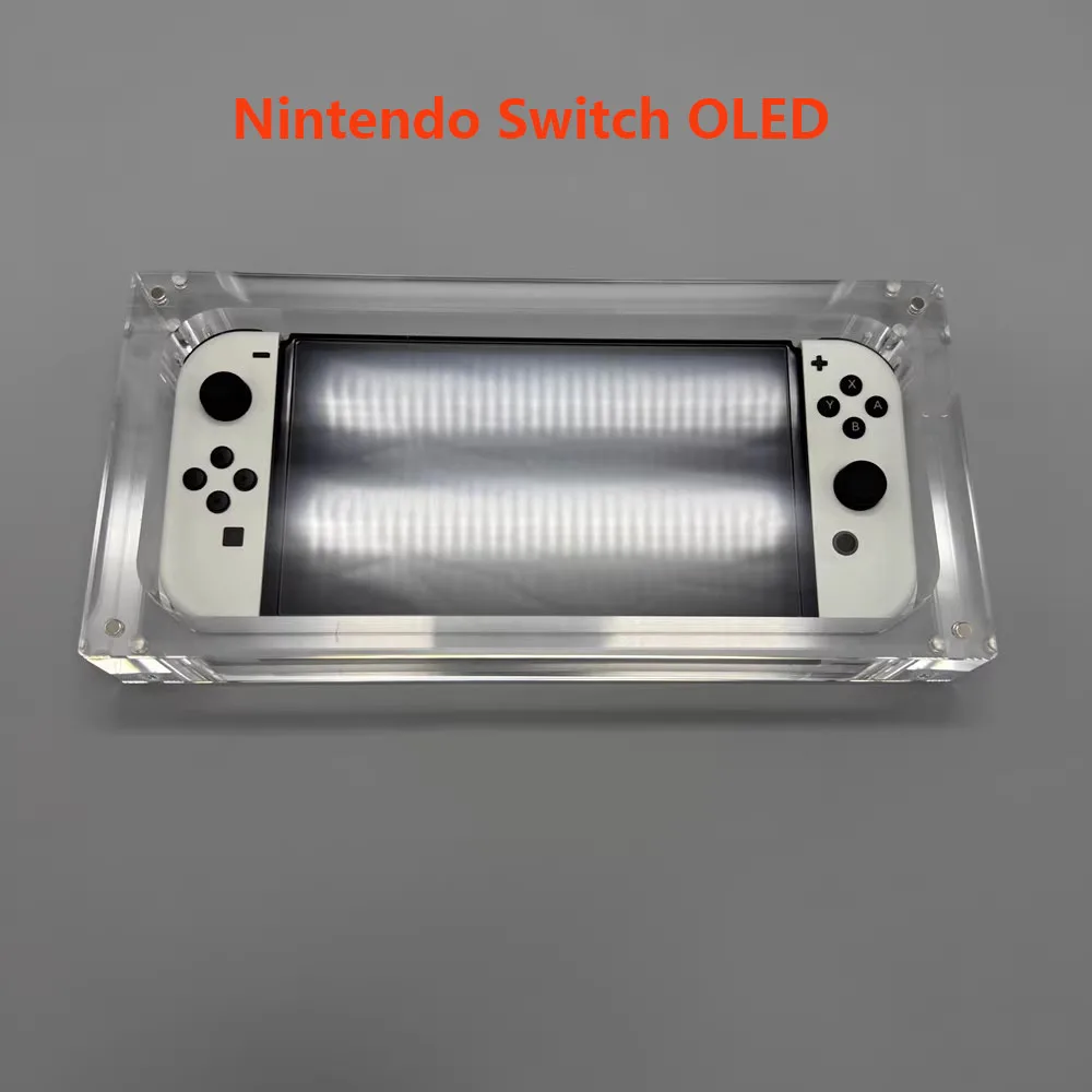 High Transparency Acrylic Magnetic Cover Console Storage Box For Nintendo Switch OLED Console Shell Display Case Shell
High Transparency Acrylic Magnetic Cover Console Storage Box For Nintendo Switch OLED Console Shell Display Case Shell