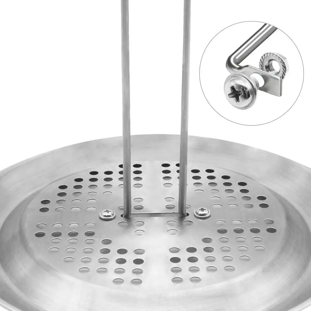 High-temperature Resistant Poultry Rack Heavy Duty Stainless Steel Turkey Fryer Rack Kit with Lifter Hook for Healthy for Fryer
High-temperature Resistant Poultry Rack Heavy Duty Stainless Steel Turkey Fryer Rack Kit with Lifter Hook for Healthy for Fryer