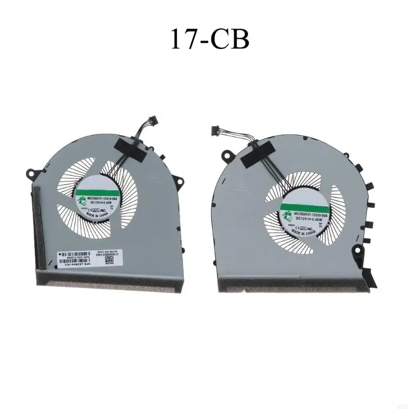 97QA CPU GPU Radiator Replacement Laptop Graphics Card Cooling Fan for OMEN 17-CB 17-CB0030NR CB0070NR 17T-CB0000 Laptop
97QA CPU GPU Radiator Replacement Laptop Graphics Card Cooling Fan for OMEN 17-CB 17-CB0030NR CB0070NR 17T-CB0000 Laptop