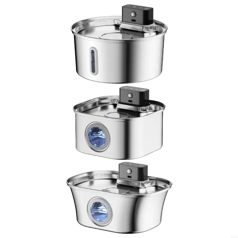 Smarted Pet Water Dispenser Stainless Steel Quiet Operations Pet Water Fountains
Smarted Pet Water Dispenser Stainless Steel Quiet Operations Pet Water Fountains