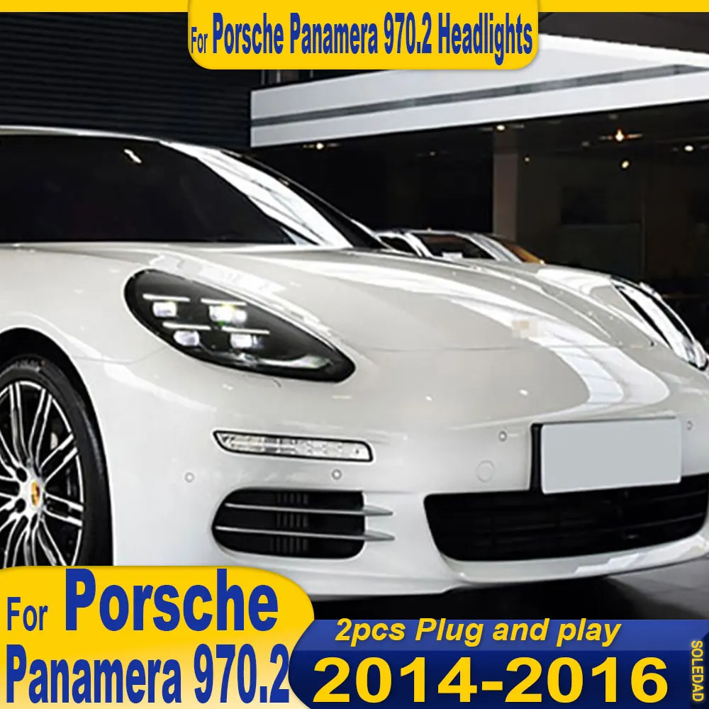 Car LED Headlights For Porsche Panamera 970.2 2014 2015 2016 Headlights Upgrade 2025 Modified New LED headlights Accessories
Car LED Headlights For Porsche Panamera 970.2 2014 2015 2016 Headlights Upgrade 2025 Modified New LED headlights Accessories
