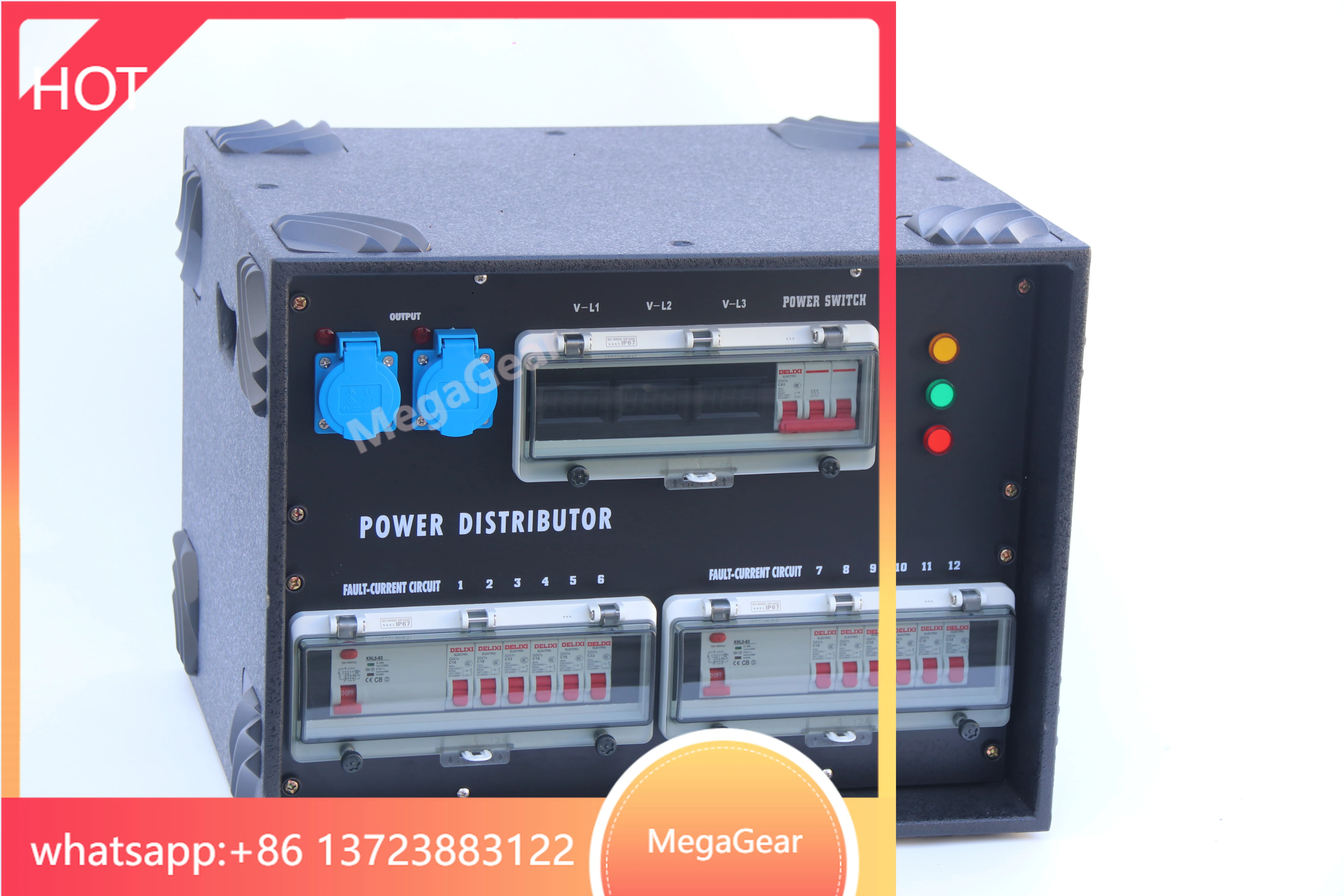 2025 CEE 3pin Output Socket Output IP44 Distribution
2025 CEE 3pin Output Socket Output IP44 Distribution