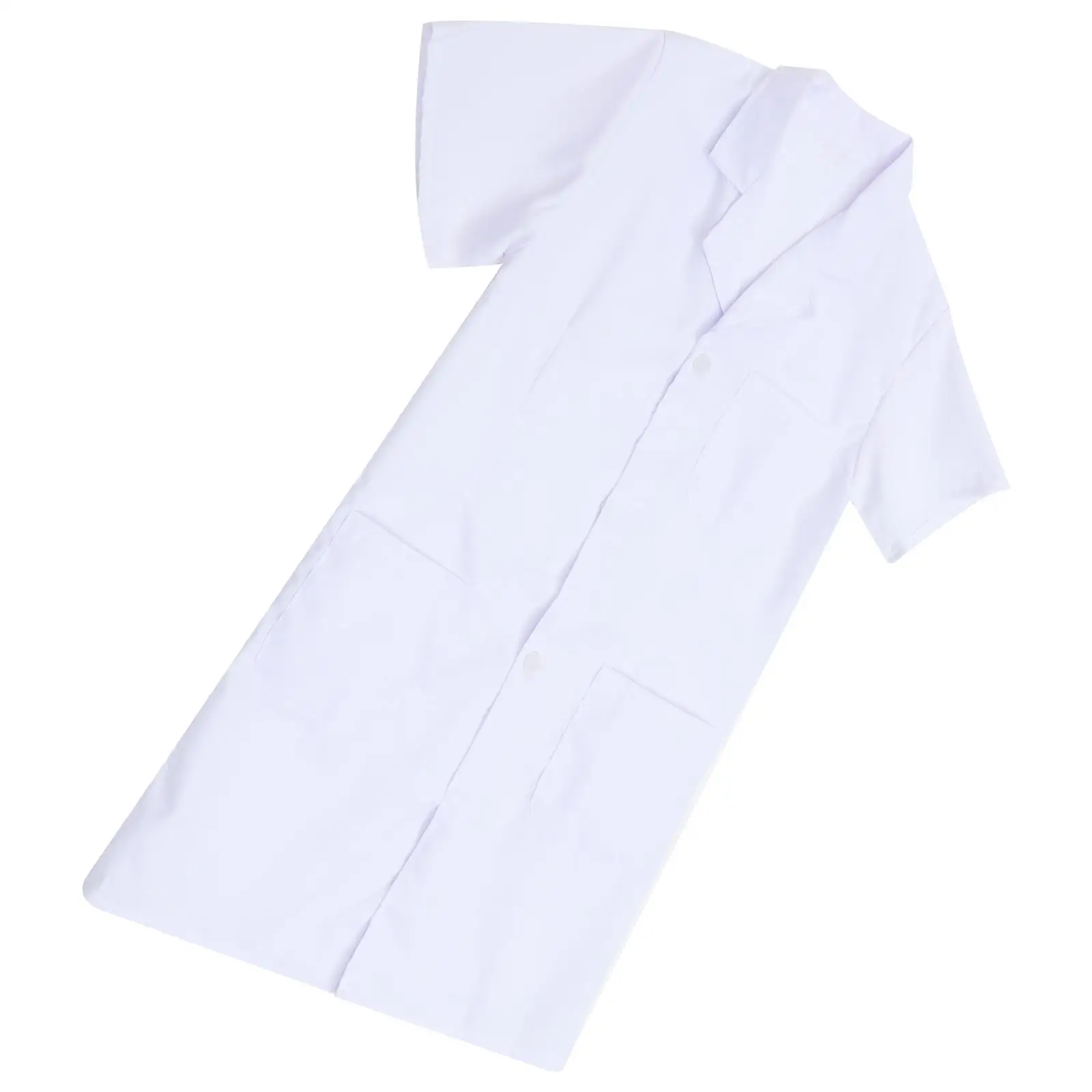 Women's Nurse Uniform Short Sleeve White Gown Medical Uniform Halloween Cosplay Nurse Clothing - Size S
Women's Nurse Uniform Short Sleeve White Gown Medical Uniform Halloween Cosplay Nurse Clothing - Size S