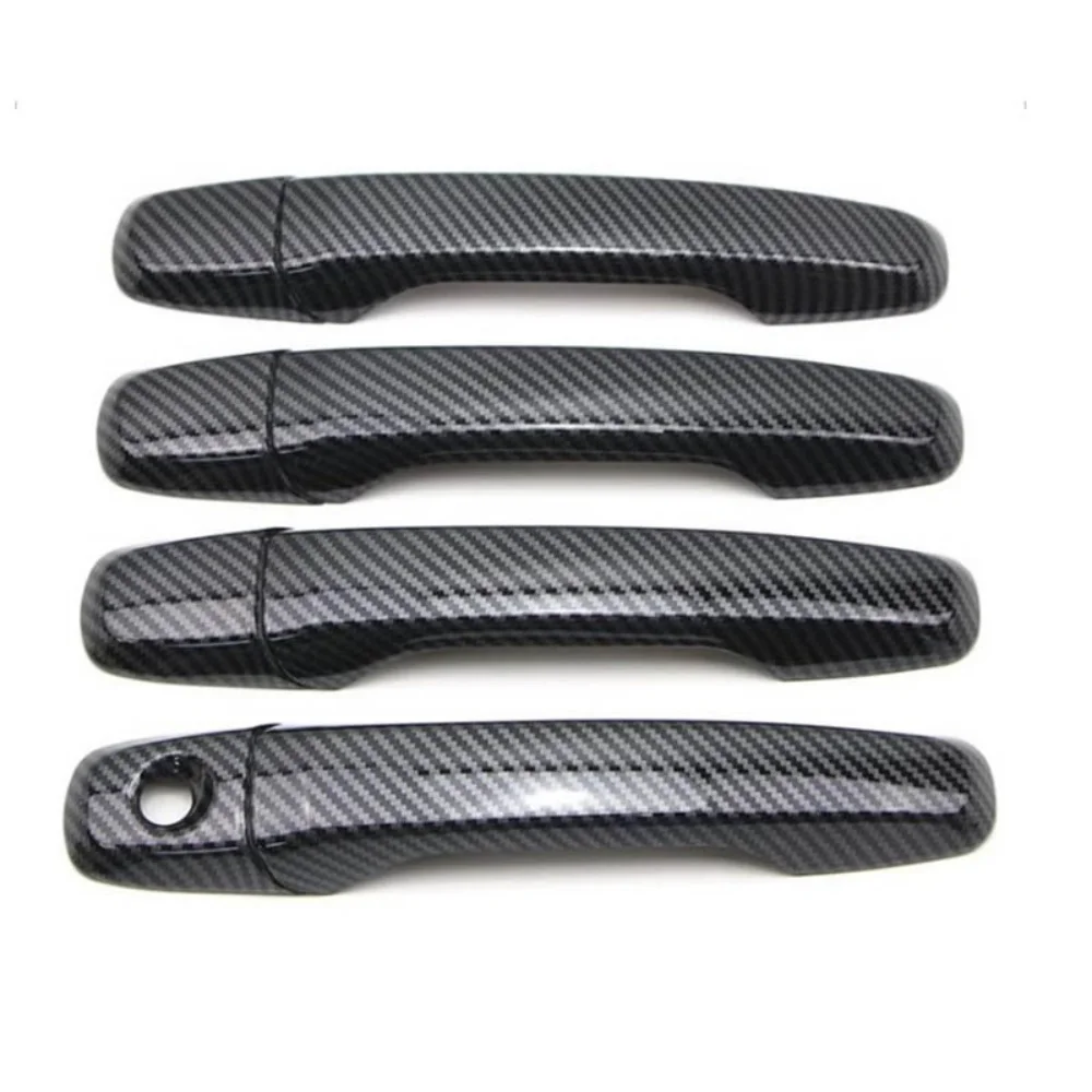 Car Upgrade Carbon Fiber Chrome Silver Glossy Black Door Handle Cover For Ford Explorer 2005 - 2016 Car Rearview Accessories
Car Upgrade Carbon Fiber Chrome Silver Glossy Black Door Handle Cover For Ford Explorer 2005 - 2016 Car Rearview Accessories