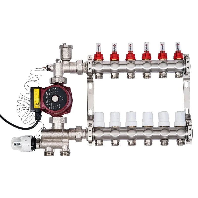 Thermostatic Mixing Valve Mixer Kit with Pump
Thermostatic Mixing Valve Mixer Kit with Pump