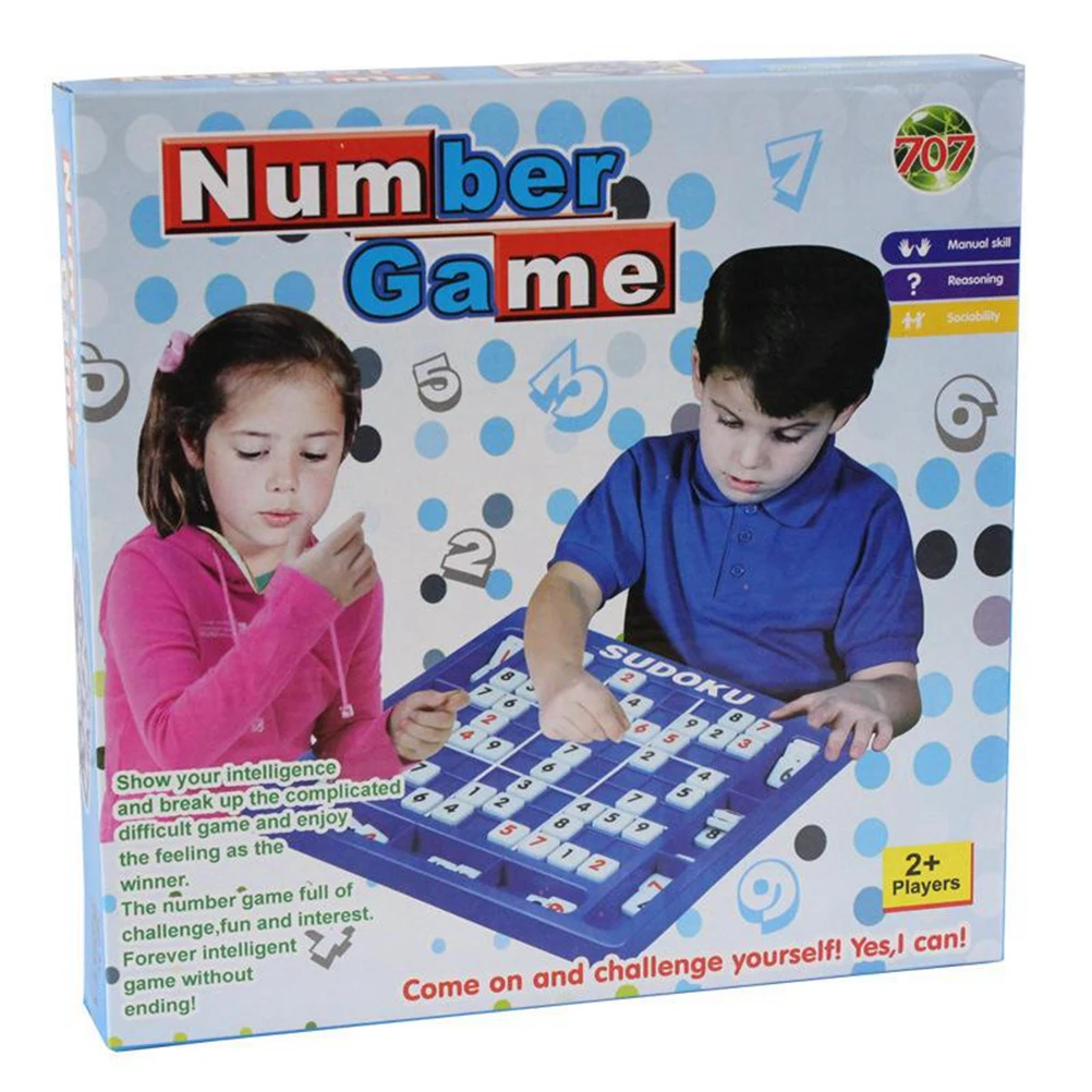 Sudoku Game Chess Numbers Checkerboard Logical Reasoning Training Kids Toy Playing Puzzles Table
Sudoku Game Chess Numbers Checkerboard Logical Reasoning Training Kids Toy Playing Puzzles Table