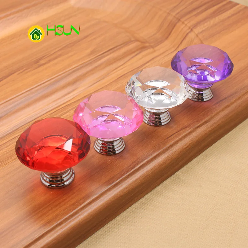2 pcs Crystal handle 40mm single hole Glass Drawer K9 transparent wardrobe cabinet modern simple handle
2 pcs Crystal handle 40mm single hole Glass Drawer K9 transparent wardrobe cabinet modern simple handle