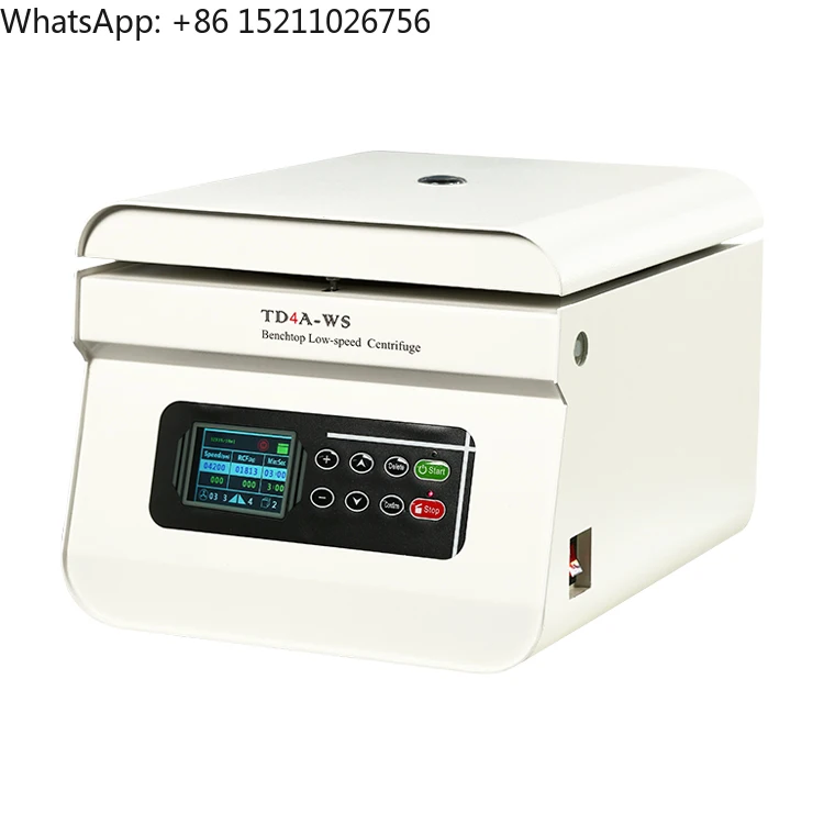 Настольная низкоскоростная центрифуга TD4A-WS Цифровая центрифуга с поворотным ротором и ЖК-дисплеем
Настольная низкоскоростная центрифуга TD4A-WS Цифровая центрифуга с поворотным ротором и ЖК-дисплеем