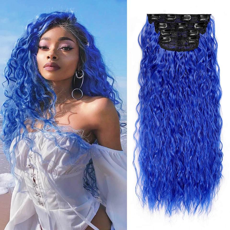 Набор из 4 накладных прядей для волос, 20 дюймов, синие, длинные, волнистые, синтетические, густые, для женщин, для повседневного использования и вечеринок
Набор из 4 накладных прядей для волос, 20 дюймов, синие, длинные, волнистые, синтетические, густые, для женщин, для повседневного использования и вечеринок