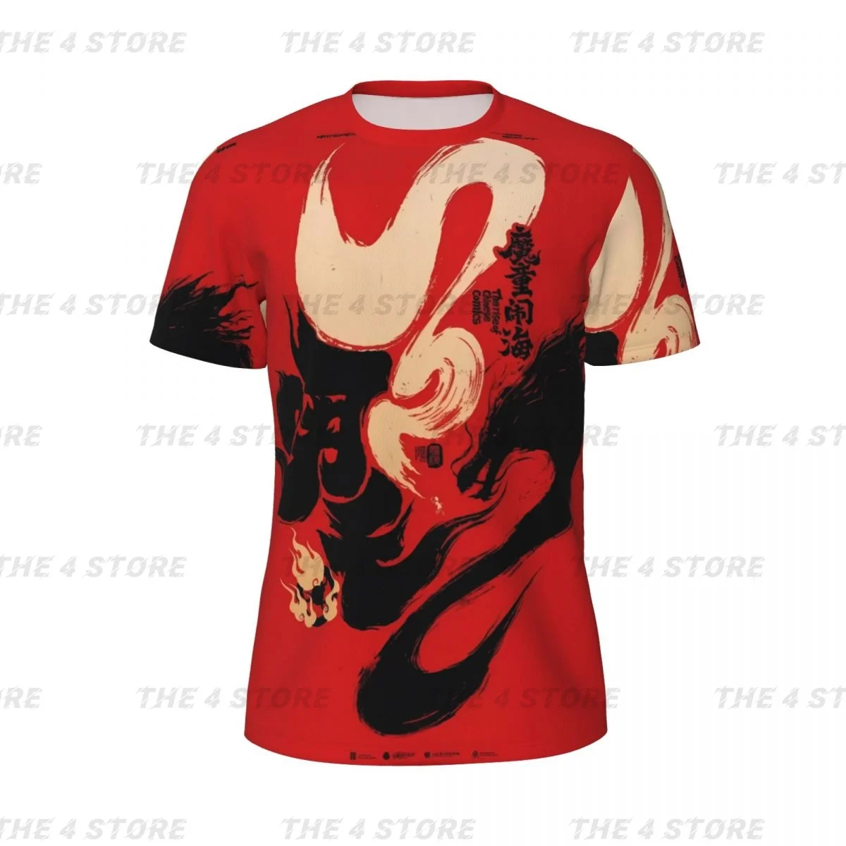 NE ZHA 100% polyester Men Short Sleeve Top Funny Tee Clothes Girls Training Uniform Clothing T-shirt
NE ZHA 100% polyester Men Short Sleeve Top Funny Tee Clothes Girls Training Uniform Clothing T-shirt