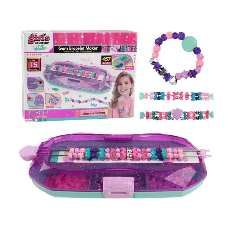 DIY Bracelet Making Kit Bracelet Bead Jewelry Making Kit Toys Handmade Crafts Toys Children Birthday Gift For Kids Boys Girls
DIY Bracelet Making Kit Bracelet Bead Jewelry Making Kit Toys Handmade Crafts Toys Children Birthday Gift For Kids Boys Girls