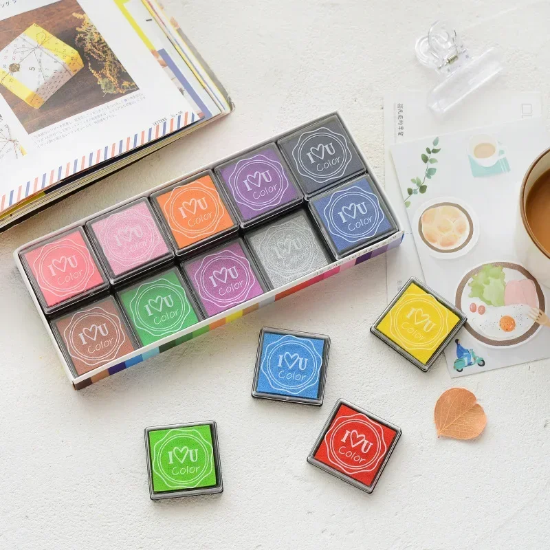 20 Colors Inkpad for Stamps Junk Journal Creative Stationery Finger Paint School Supplies DIY Scrapbooking Accessories
20 Colors Inkpad for Stamps Junk Journal Creative Stationery Finger Paint School Supplies DIY Scrapbooking Accessories