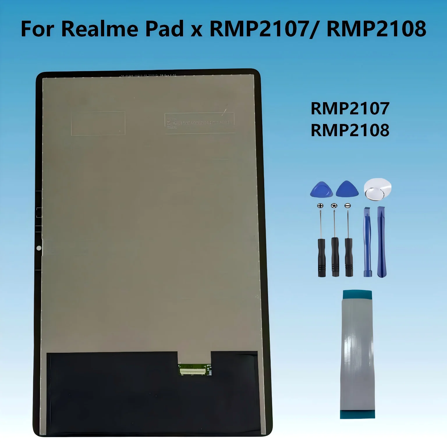 AAA For OPPO Realme Pad X RMP2107 RMP2108 LCD Display Touch Screen Digitizer Glass Assembly
AAA For OPPO Realme Pad X RMP2107 RMP2108 LCD Display Touch Screen Digitizer Glass Assembly