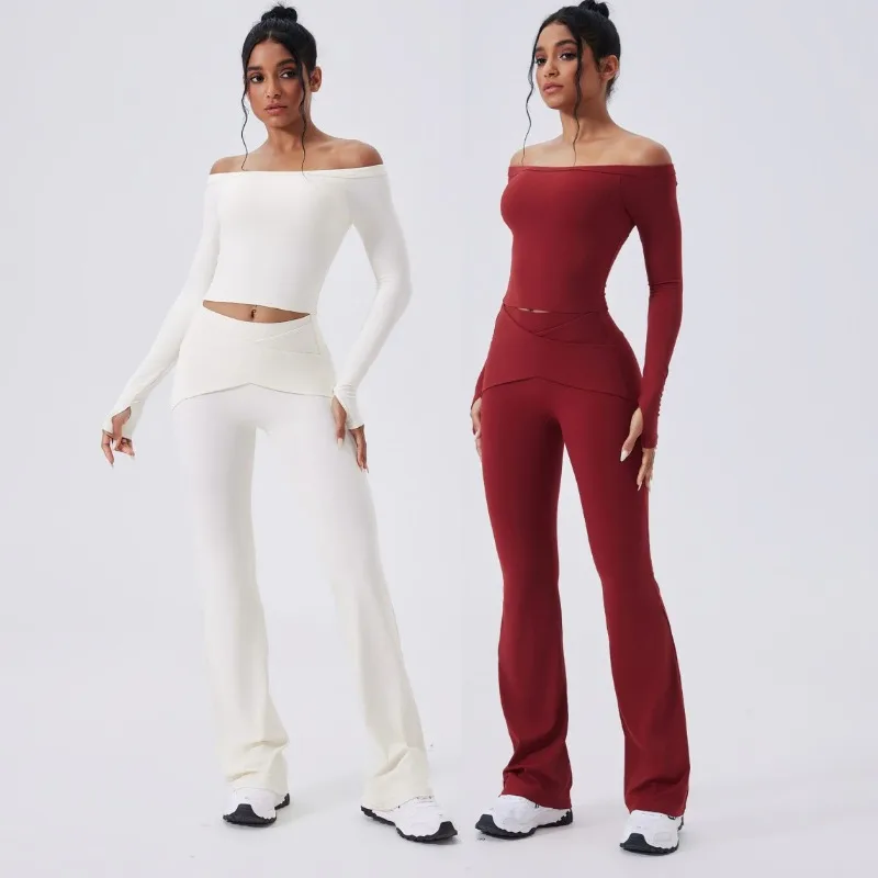 Женский комплект для йоги на одно плечо, подтягивающий бедра, быстросохнущий спортивный комплект с длинными рукавами, одежда для отдыха на открытом воздухе, бега, фитнеса
Женский комплект для йоги на одно плечо, подтягивающий бедра, быстросохнущий спортивный комплект с длинными рукавами, одежда для отдыха на открытом воздухе, бега, фитнеса