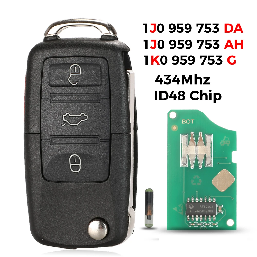 jingyuqin 1K 0959753 Г 1Д 0959753 DA/ AH для VW Volkswagen Beetle Bora Golf Passat Polo ID48 чип 434 МГц откидной дистанционный ключ 3 кнопки
jingyuqin 1K 0959753 Г 1Д 0959753 DA/ AH для VW Volkswagen Beetle Bora Golf Passat Polo ID48 чип 434 МГц откидной дистанционный ключ 3 кнопки