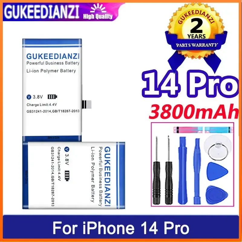 Аккумулятор для мобильного телефона 14 Pro для Apple iPhone 14 Pro, 3800 мАч, высокая емкость
Аккумулятор для мобильного телефона 14 Pro для Apple iPhone 14 Pro, 3800 мАч, высокая емкость