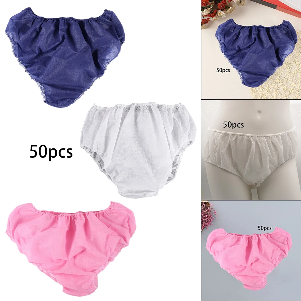 50x Disposable Panties Portable Breathable Handy Briefs for SPA Waxing Hotel
50x Disposable Panties Portable Breathable Handy Briefs for SPA Waxing Hotel