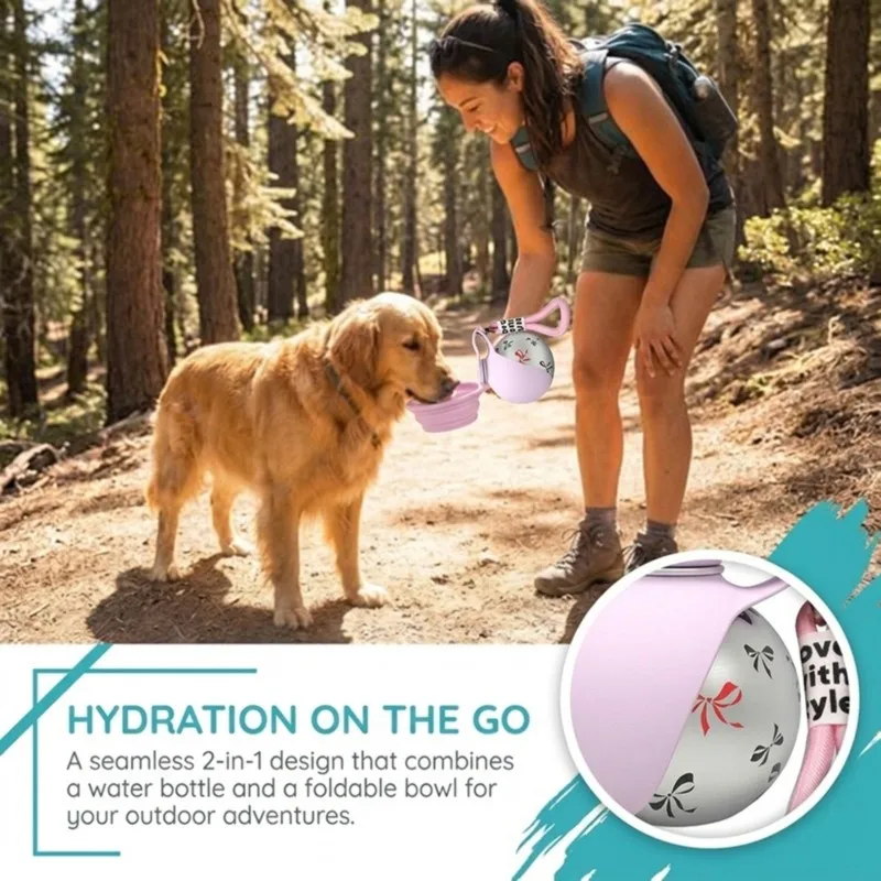 【THANKSGIVING DAY】For Dogs,For Small Dog Walking, Hiking& Travel Portable Dog Water Bottle 2PCS With Pattern Foldable Pet Water
【THANKSGIVING DAY】For Dogs,For Small Dog Walking, Hiking& Travel Portable Dog Water Bottle 2PCS With Pattern Foldable Pet Water
