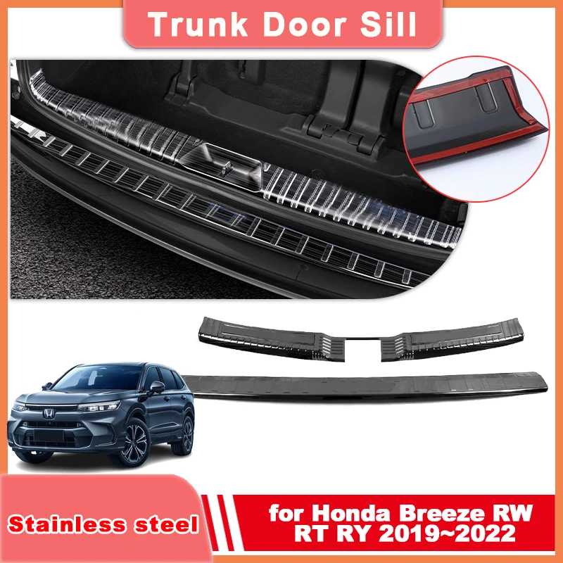 Car Trunk Door Sill for Honda Breeze RW RT RY 2019~2022 Stainless Steel Silver black Threshold Guard Plate Sticker Accessories
Car Trunk Door Sill for Honda Breeze RW RT RY 2019~2022 Stainless Steel Silver black Threshold Guard Plate Sticker Accessories