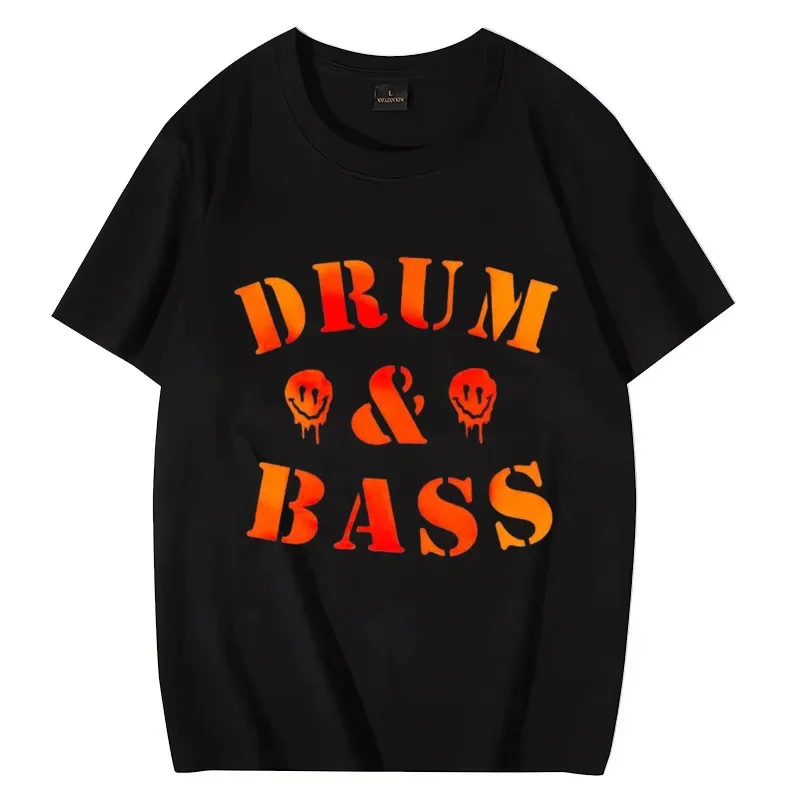 Drum and bass Men Women T Shirt Vintage 90s Hip Hop music streetwear Cotton Short Sleeve Unisex Tee trippy rave clothing women
Drum and bass Men Women T Shirt Vintage 90s Hip Hop music streetwear Cotton Short Sleeve Unisex Tee trippy rave clothing women