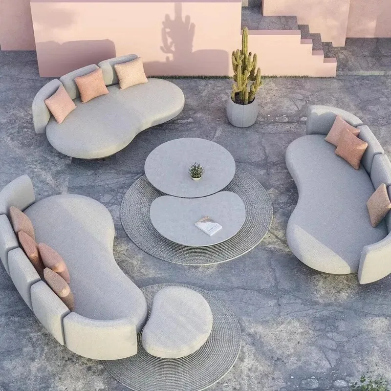 Outdoor yacht leather combination sofa outdoor waterproof fabric hotel clubhouse
Outdoor yacht leather combination sofa outdoor waterproof fabric hotel clubhouse