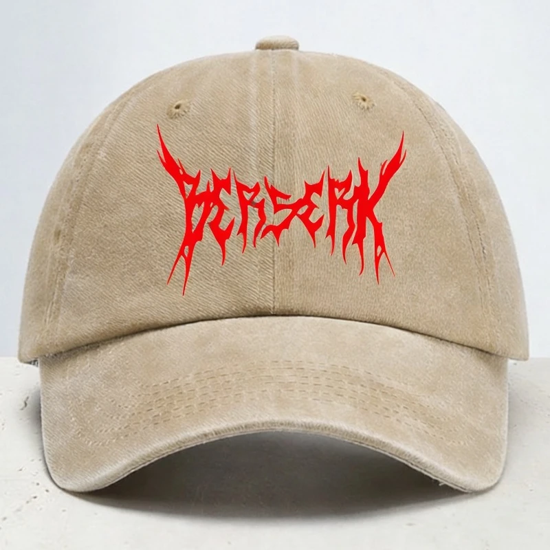 Berserk letter baseball cap outdoor casual Washed Cowboy caps Summer men women Adjustable Soft Top Hats sun protection hat
Berserk letter baseball cap outdoor casual Washed Cowboy caps Summer men women Adjustable Soft Top Hats sun protection hat