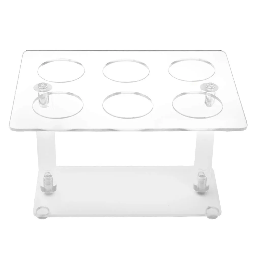 6 Holes Acrylic Cake Display Stand for Ice Cream Cone Holder DIY Dessert Party Decor Sushi Hand Roll Popcorn Storage Rack
6 Holes Acrylic Cake Display Stand for Ice Cream Cone Holder DIY Dessert Party Decor Sushi Hand Roll Popcorn Storage Rack