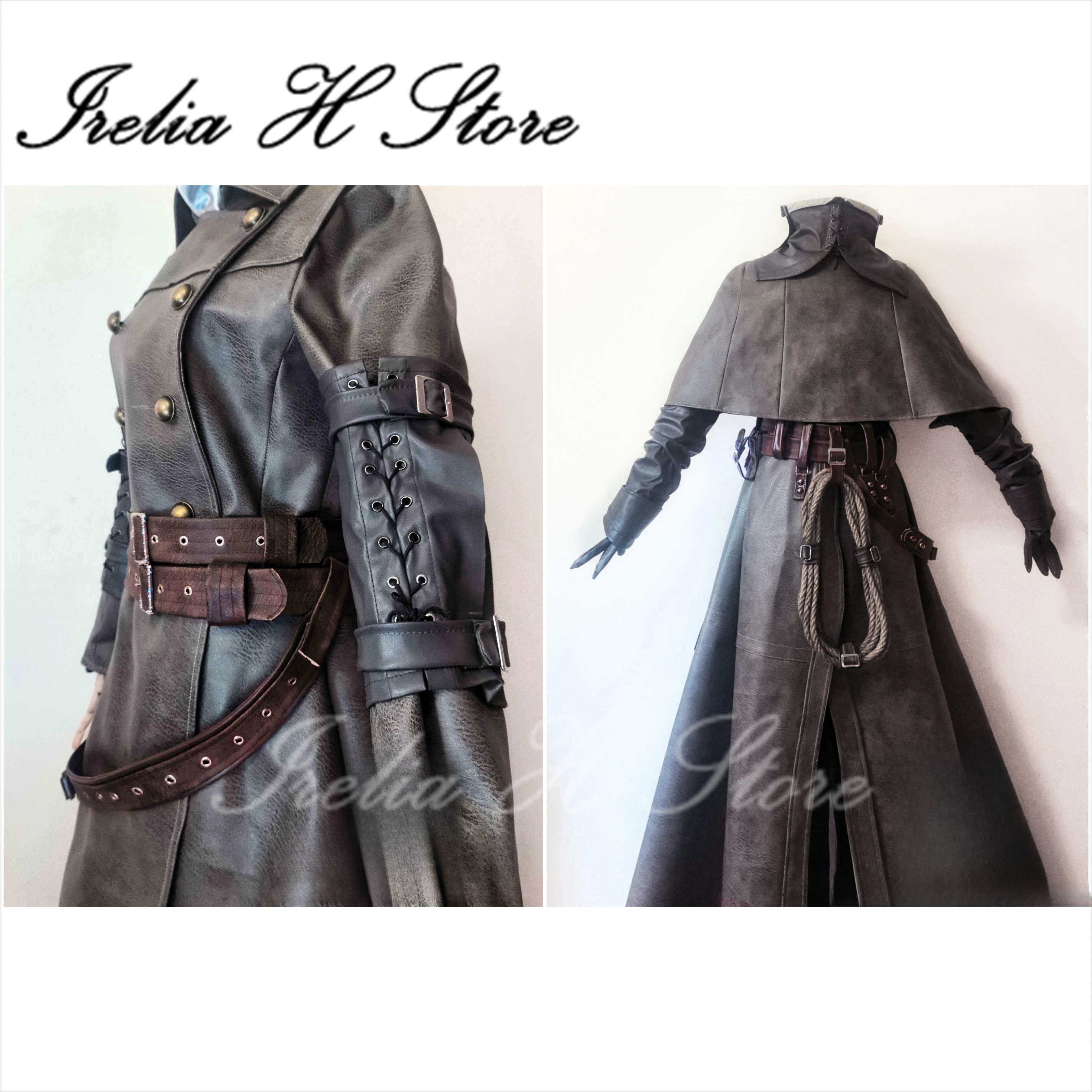 Irelia H Store Bloodborne Gecco Косплей Костюм для мужчин наряд охотника плащ на Хэллоуин на заказ размер
Irelia H Store Bloodborne Gecco Косплей Костюм для мужчин наряд охотника плащ на Хэллоуин на заказ размер