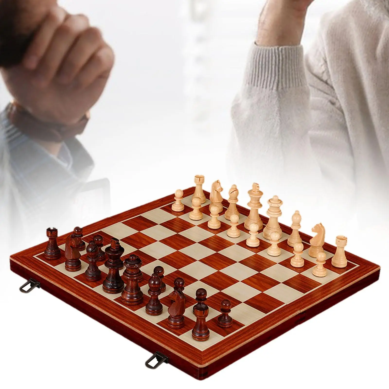 Chess Set Board,Wooden Folding Chess,Family Board Games,Foldable Travel Case,Chess Checkers Board Game Set for Kids,Beginners
Chess Set Board,Wooden Folding Chess,Family Board Games,Foldable Travel Case,Chess Checkers Board Game Set for Kids,Beginners