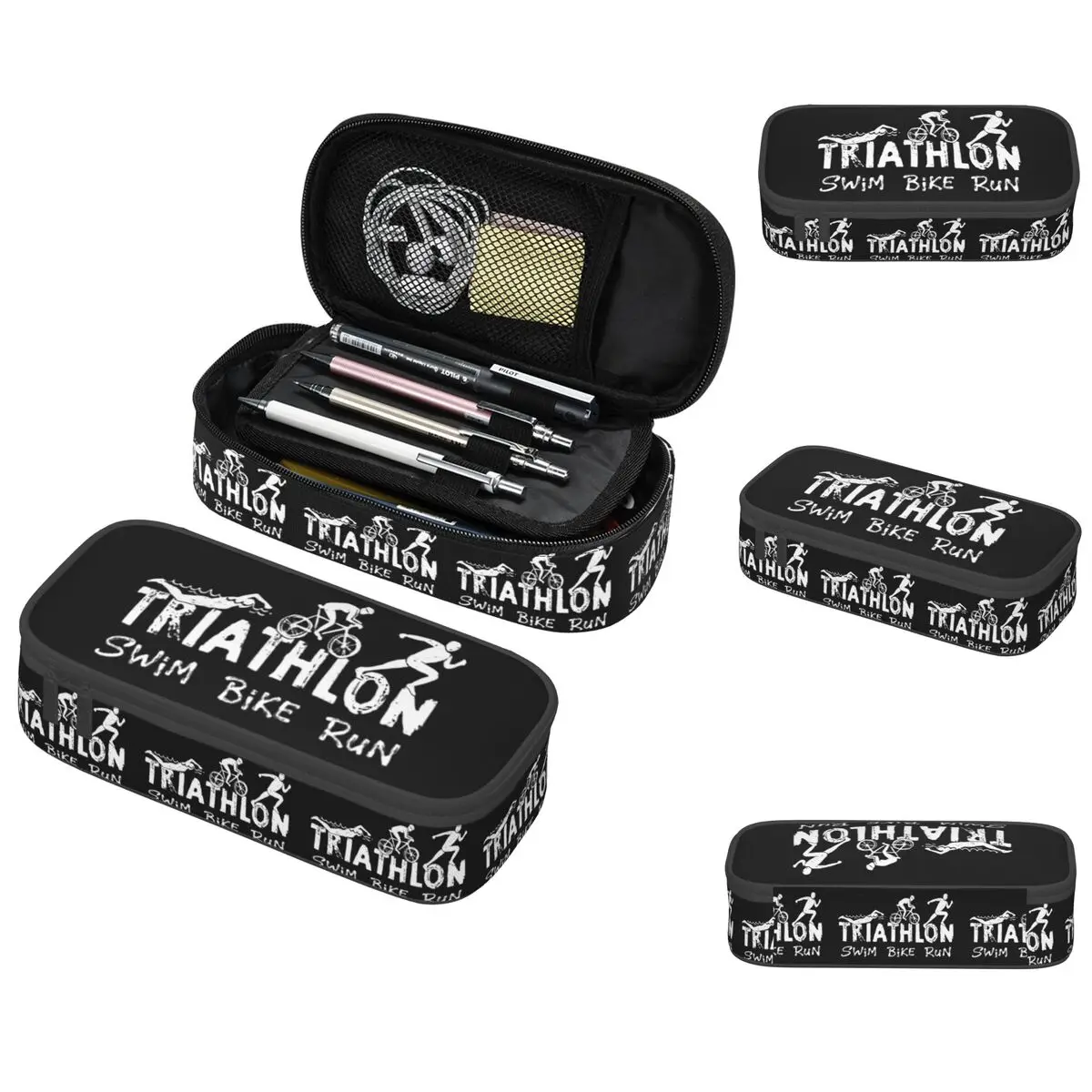 Triathlon Swim Bike Run Athlete Pencil Case for Students School Pen Box Pencil Bag Stationery Supplies Pen Holder Bag
Triathlon Swim Bike Run Athlete Pencil Case for Students School Pen Box Pencil Bag Stationery Supplies Pen Holder Bag
