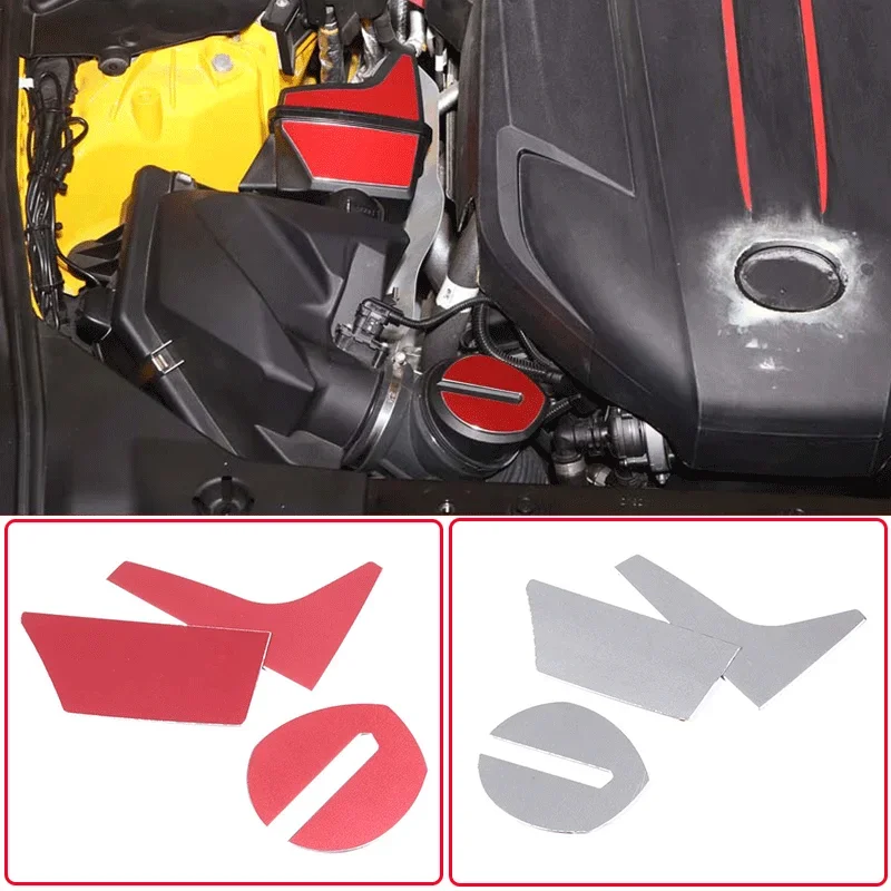 For 2019-22 Toyota GR Supra A90 (3.0T version) aluminum alloy car air intake grille decorative patch car protection accessories
For 2019-22 Toyota GR Supra A90 (3.0T version) aluminum alloy car air intake grille decorative patch car protection accessories