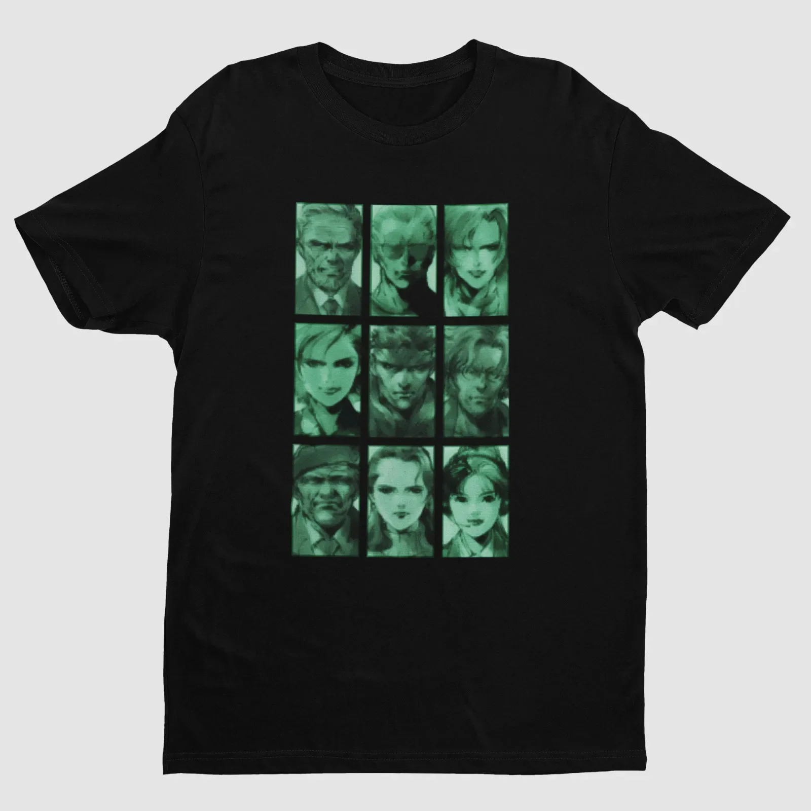 Metal Gear Solid Codec Portraits Premium Unisex T Shirt | Exclusive Design
Metal Gear Solid Codec Portraits Premium Unisex T Shirt | Exclusive Design