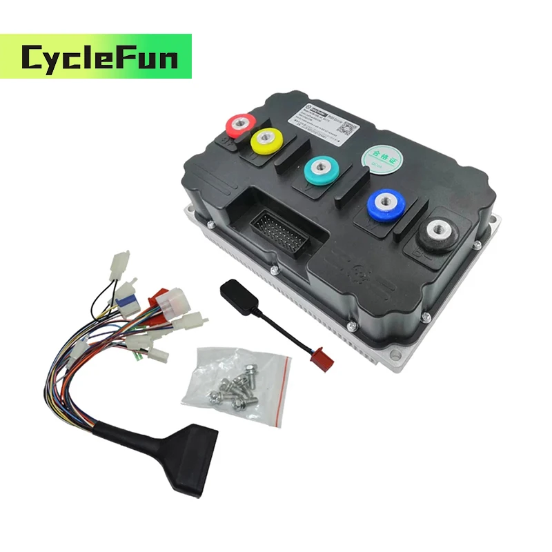 FarDriver ND841200 BLDC Sine Wave Controller 84V 600A Peak 1200A 8KW-12KW PMSM For Electric Motorcycles Scooter Bike Accessories
FarDriver ND841200 BLDC Sine Wave Controller 84V 600A Peak 1200A 8KW-12KW PMSM For Electric Motorcycles Scooter Bike Accessories