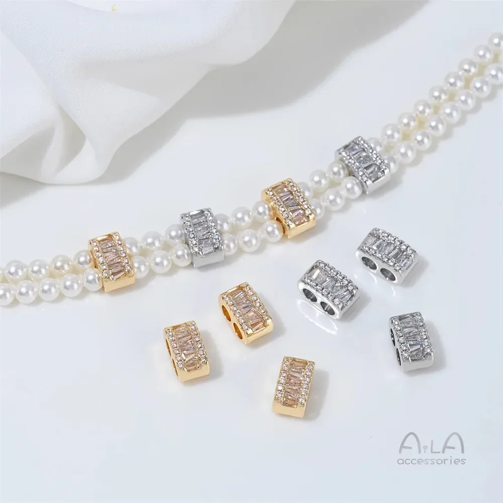 Z474 Настоящее золото 14 карат, инкрустированный цирконом в виде свиного носа, разделительные бусины с двойными отверстиями, аксессуар для браслета с жемчугом и кристаллами своими руками
Z474 Настоящее золото 14 карат, инкрустированный цирконом в виде свиного носа, разделительные бусины с двойными отверстиями, аксессуар для браслета с жемчугом и кристаллами своими руками