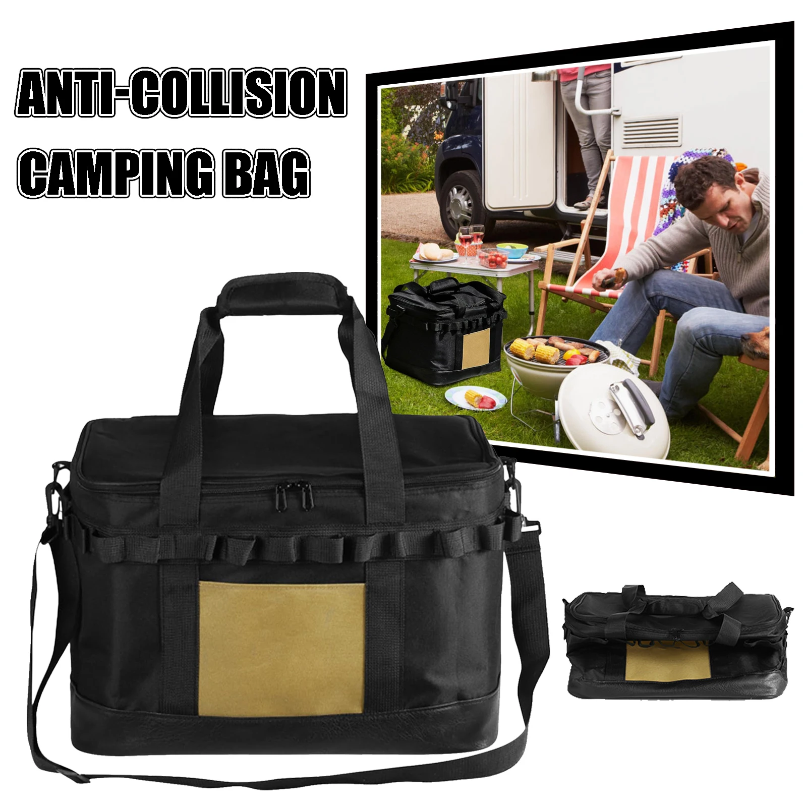 Outdoor Camping Bag Anti-Collision Waterproof Storage Box for Miscellaneous Item for Holding C Utensils Functional Picnic Bag
Outdoor Camping Bag Anti-Collision Waterproof Storage Box for Miscellaneous Item for Holding C Utensils Functional Picnic Bag