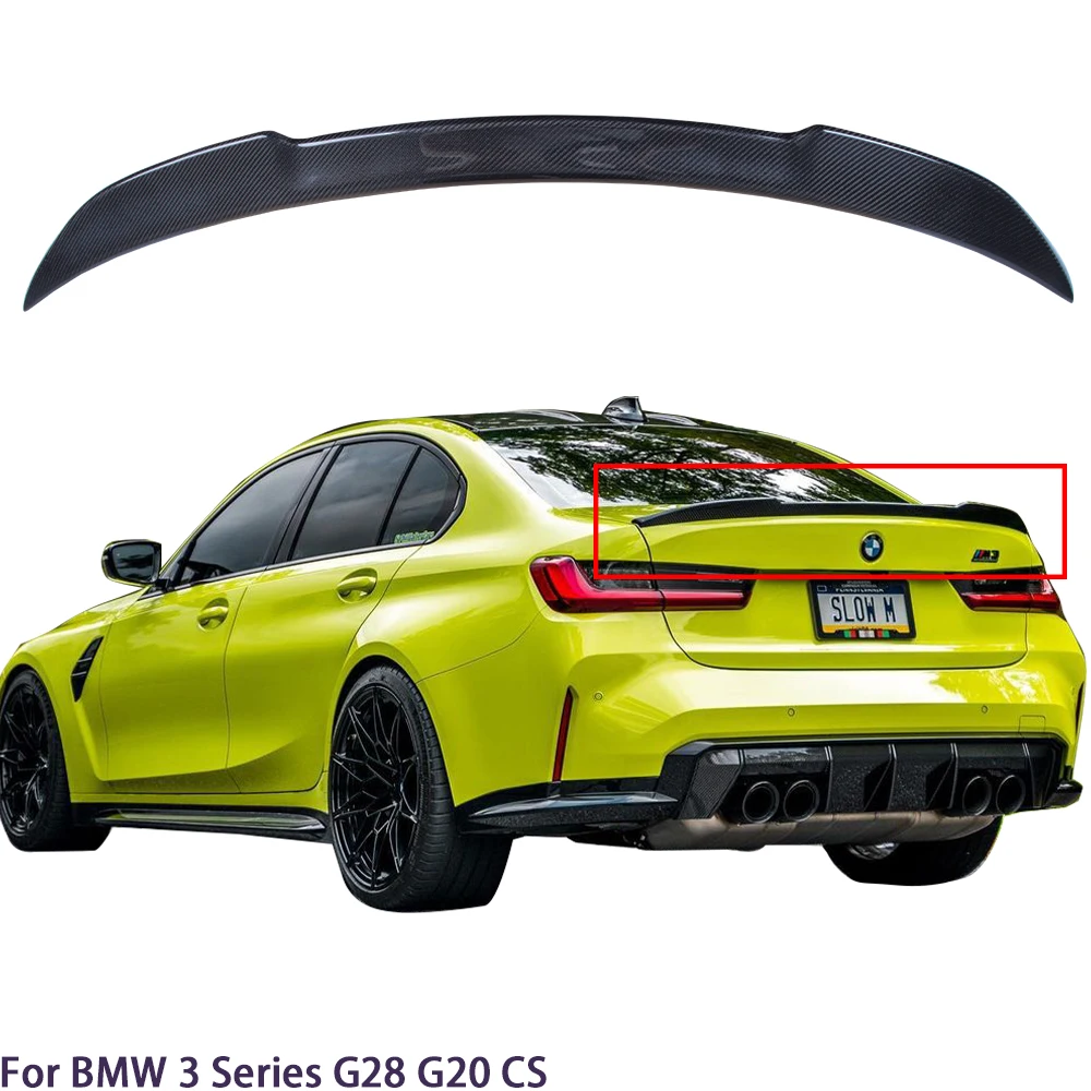 For BMW 3 Series G20 G28&M3 G80 CS Style Carbon fiber Rear Spoiler Trunk wing 2018-2025
For BMW 3 Series G20 G28&M3 G80 CS Style Carbon fiber Rear Spoiler Trunk wing 2018-2025